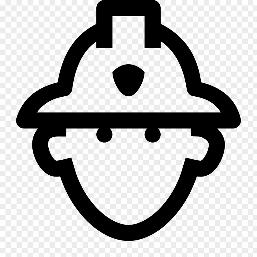 Smiley Firefighter Clip Art PNG