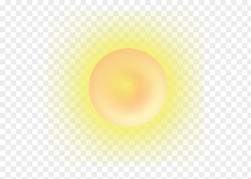 Sunshine Yellow Circle Computer Wallpaper PNG