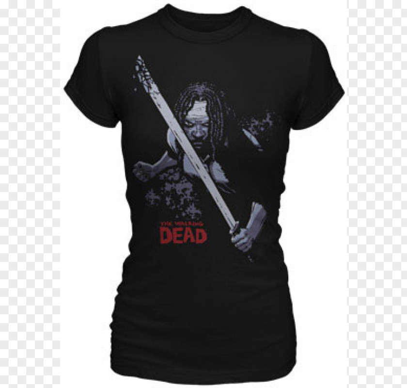 T-shirt The Walking Dead: Michonne Daryl Dixon Character PNG