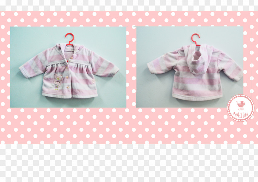 Baby Clothes Paper Sleeve Pink M Textile Outerwear PNG