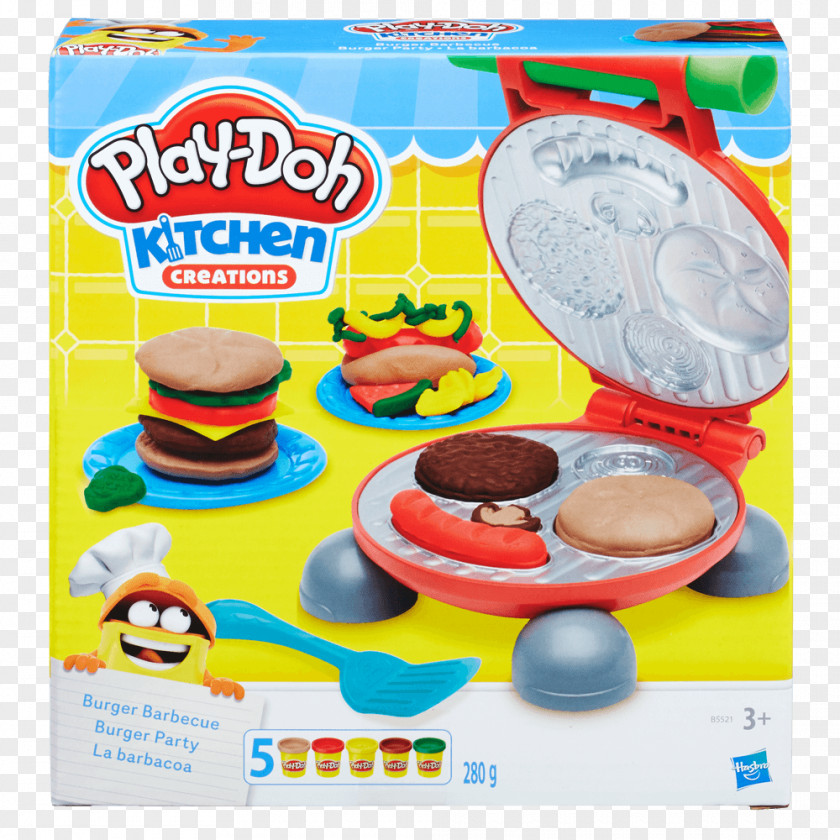Barbecue Play-Doh Hamburger Dough Cooking PNG