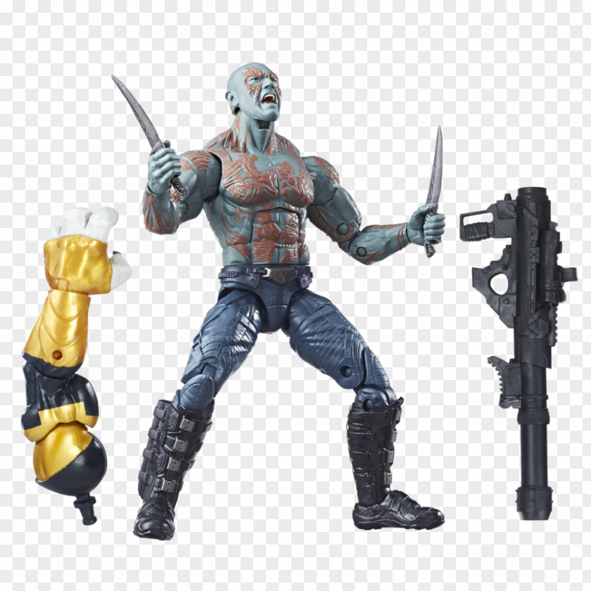 Guardians Of The Galaxy Drax Destroyer Groot Star-Lord Marvel Legends Action & Toy Figures PNG