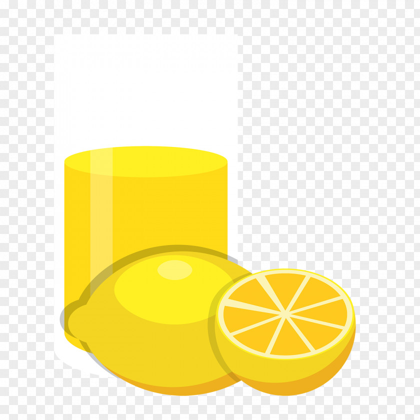 Lemon Juice Lemon-lime Drink Vector Graphics Design PNG