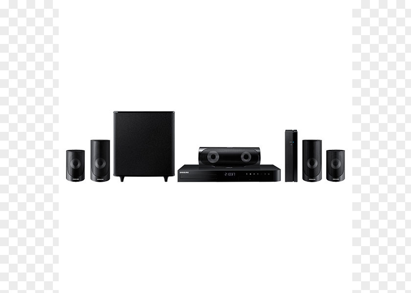 Samsung Blu-ray Disc Home Theater Systems HT-J4500 5.1 Surround Sound PNG