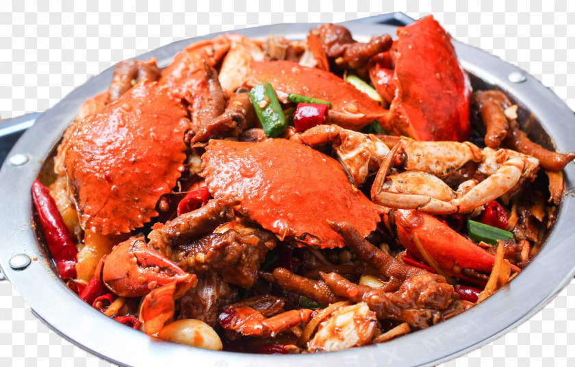 Delicious Meat Crab Pot Fast Food PNG