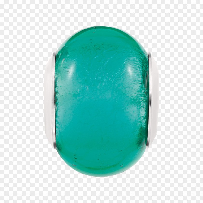 Murano Glass Turquoise Body Jewellery Emerald Bead PNG