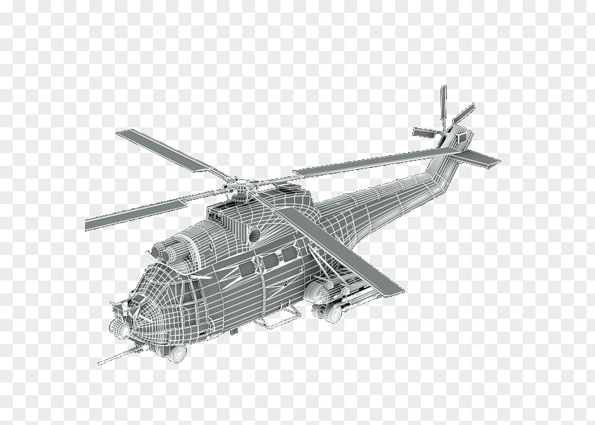 PUMA Helicopter Rotor Military PNG