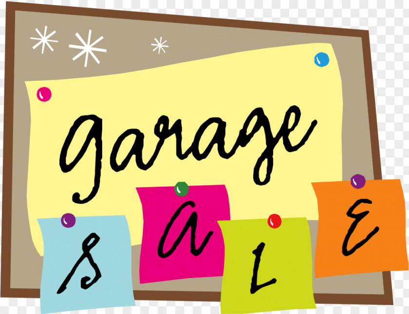 Sale Garage Sales House Clip Art PNG