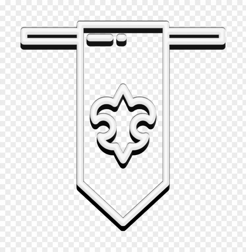 Camping Outdoor Icon Fleur De Lis Standard PNG