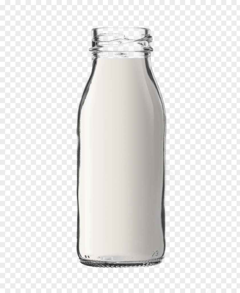 Milk Bottle Ice Cream Glass Water Bottles PNG