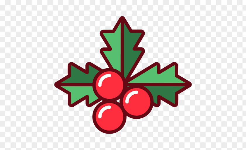 Mistletoe Christmas Clip Art PNG