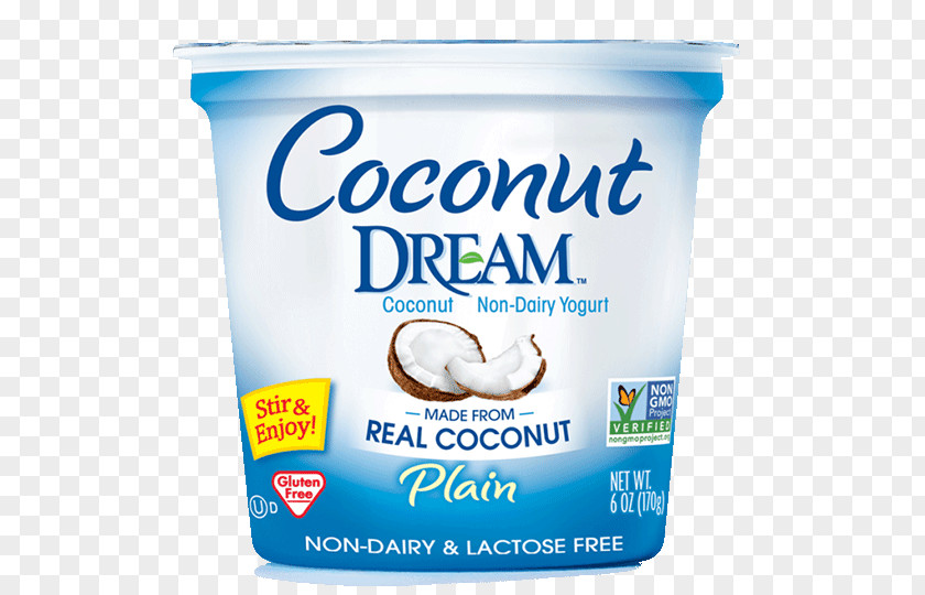 Yogurt Tub Milk Substitute Coconut Ice Cream Soy PNG