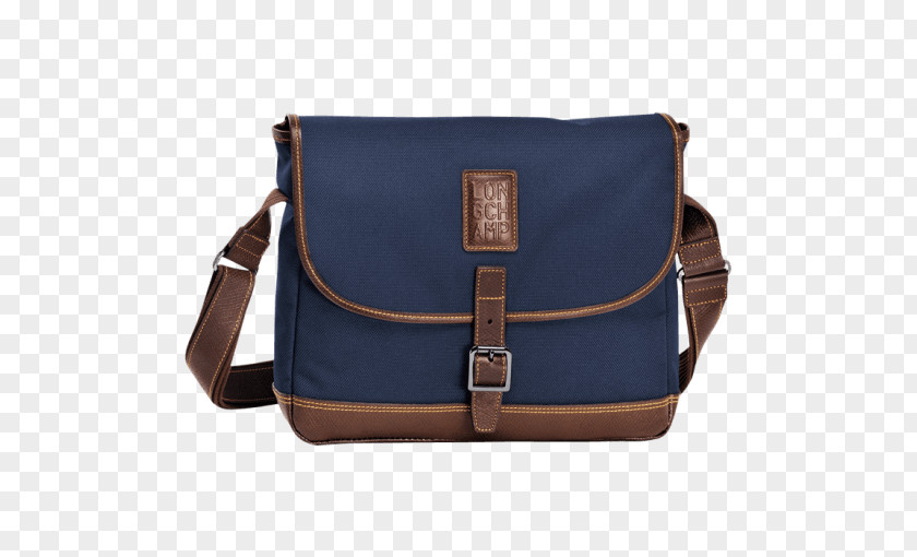 Arc Longchamp Handbag Messenger Bags Zipper Blue PNG