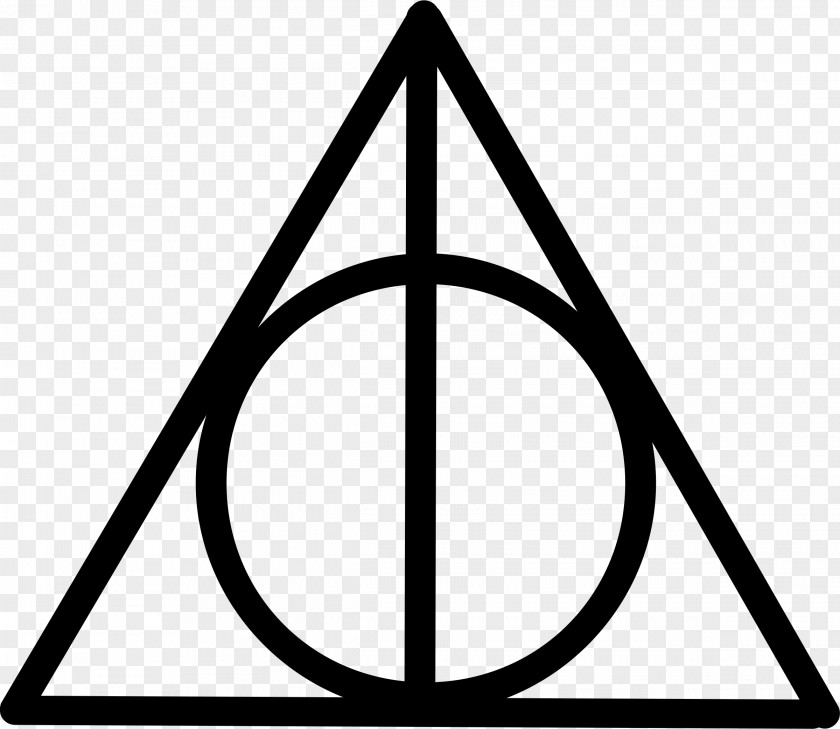 Deathly Hallows Symbol Transparent Harry Potter And The Elder Wand Cloak Of Invisibility PNG