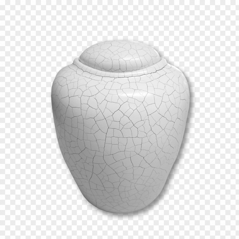 Hand Painted Shells Urn White Sand Vase PNG