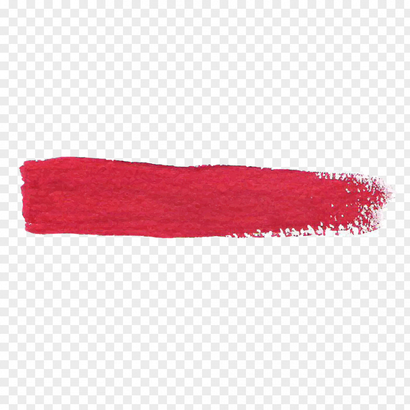 Red Watercolor Strokes Paintbrush Painting PNG