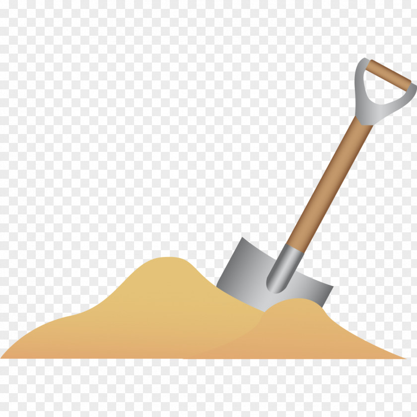 Sand Shovel Tool Material Download PNG