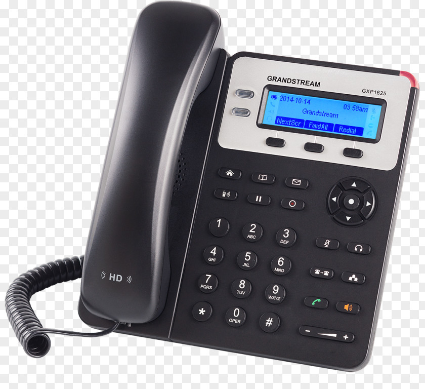 Session Initiation Protocol Grandstream Networks GXP1625 VoIP Phone Telephone PNG