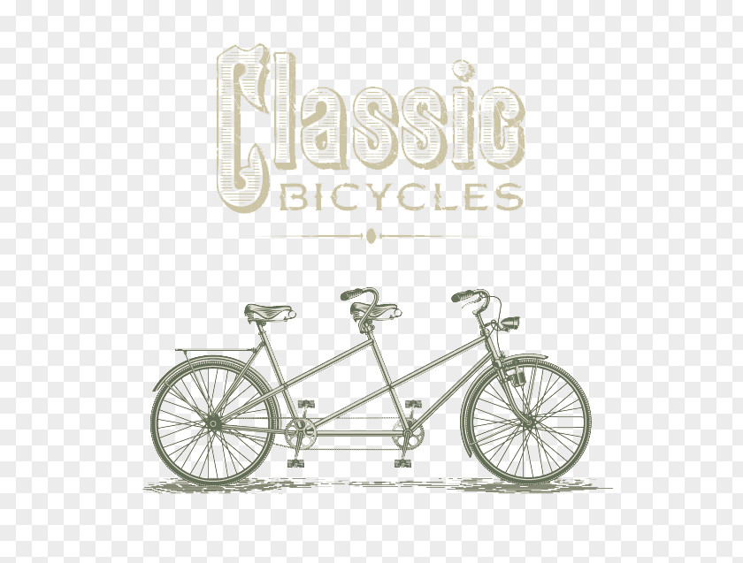 Tandem Bicycle Vector Material Cycling Stock Photography Illustration PNG