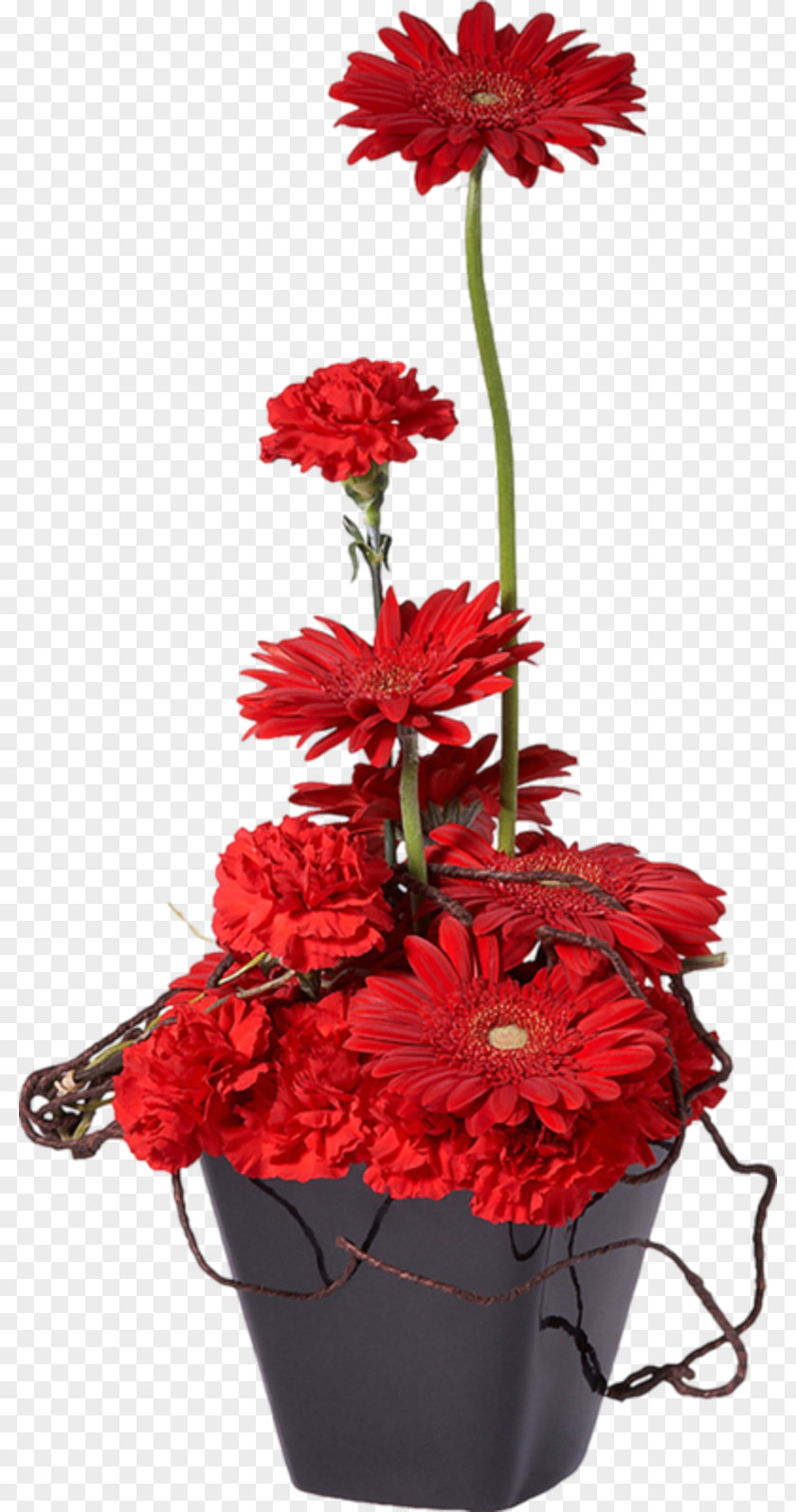 Tube Flowerpot Bonsai Vase Cut Flowers PNG