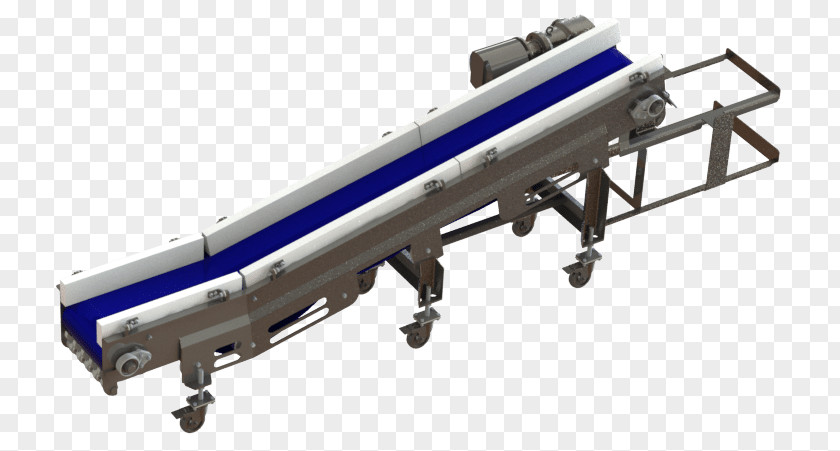 Empty Meat Trays Conveyor System Belt Machine Elevator Transport PNG