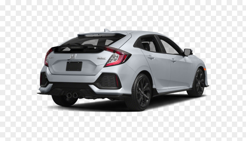 Honda 2018 Civic Sport Car Hatchback Vehicle PNG