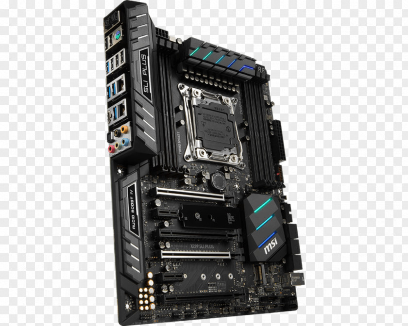 Intel X299 LGA 2066 MSI SLI PLUS Motherboard PNG