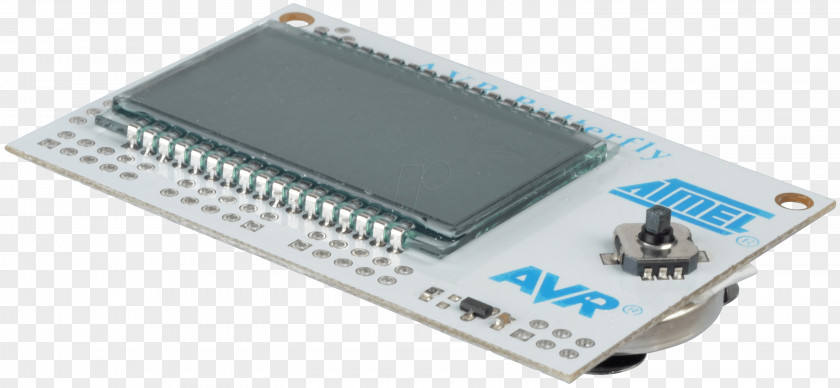 Microcontroller Atmel AVR Hardware Programmer Butterfly PNG