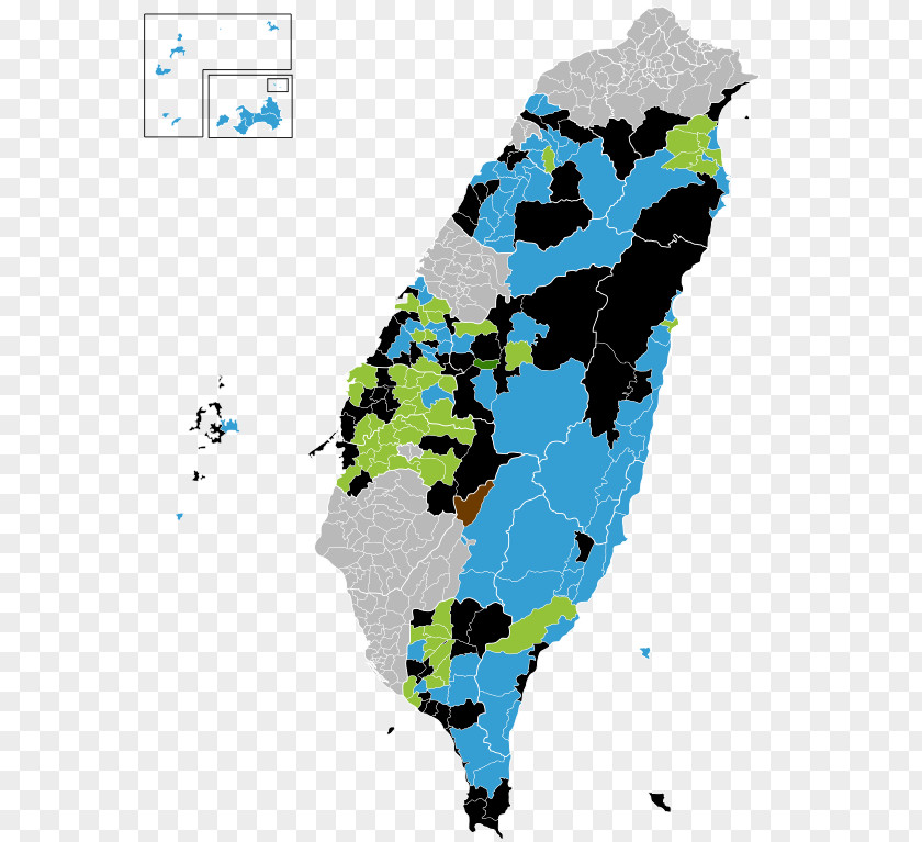 Taiwanese Local Elections, 2018 2014 Municipal PNG