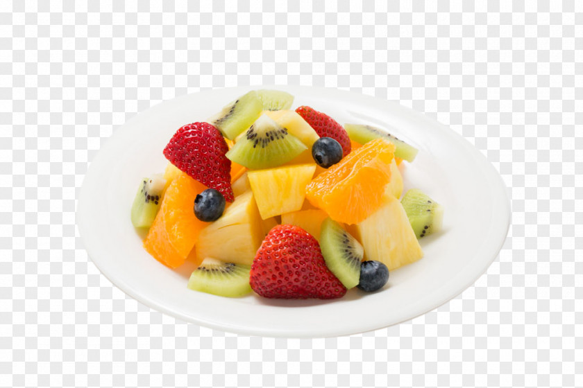 White Tray Of Fruit Salad Ice Cream Frozen Yogurt PNG