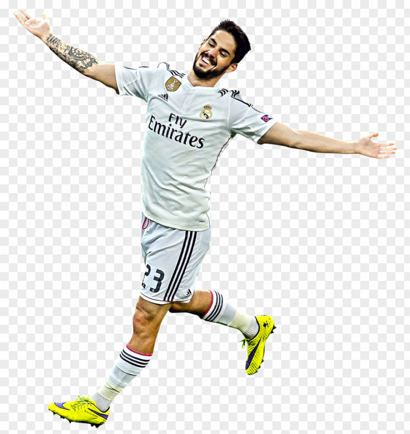 Isco Jersey Rendering Football Player Team Sport PNG