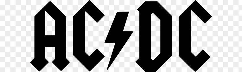 AC DC Logo PNG clipart PNG
