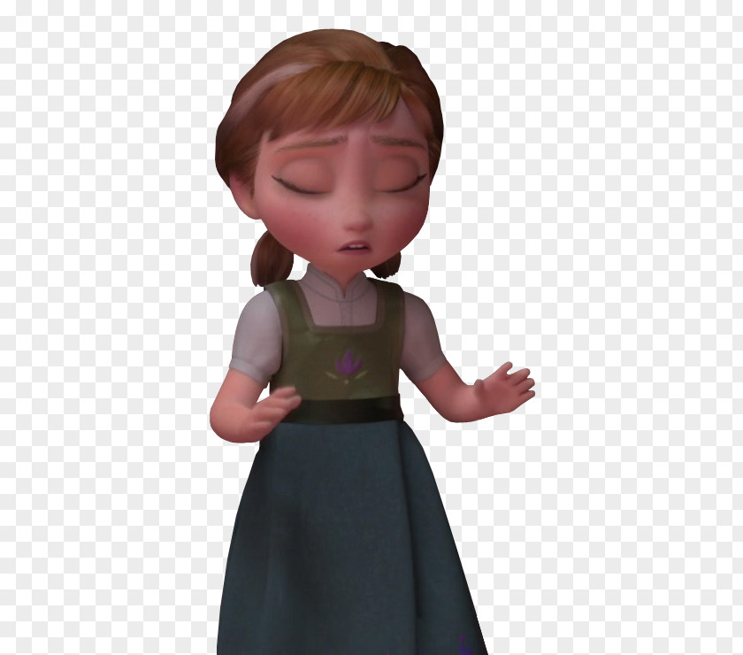 Anna Elsa Toddler Figurine PNG