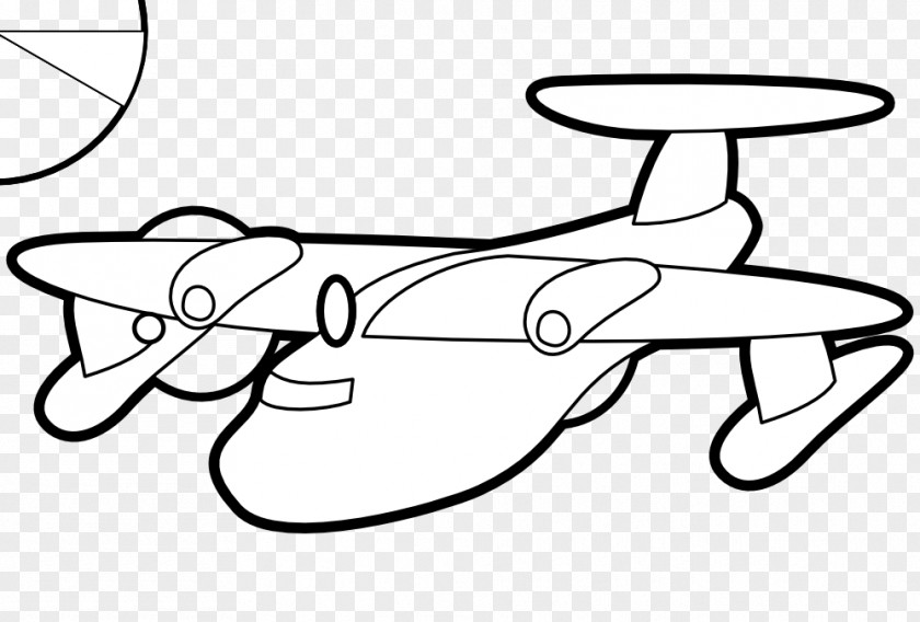 Black And White Airplane Pictures Aircraft Clip Art PNG