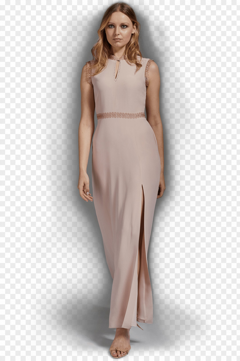 Blush Dresses Maxi Dress Waist Fashion Design PNG