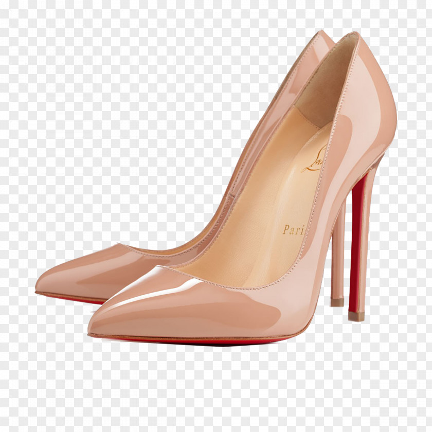 High Heel Shoe Court High-heeled Patent Leather Peep-toe PNG