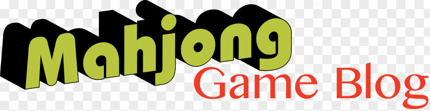 Play Majiang Mahjong Logo Brand Font PNG