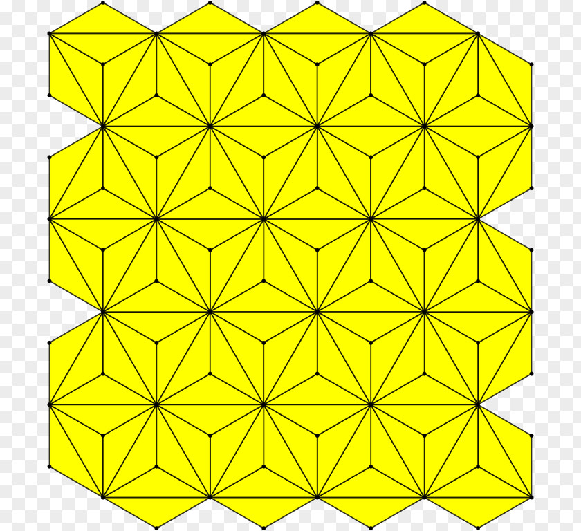 Triangle Triangular Tiling Tessellation Equilateral Euclidean Tilings By Convex Regular Polygons PNG