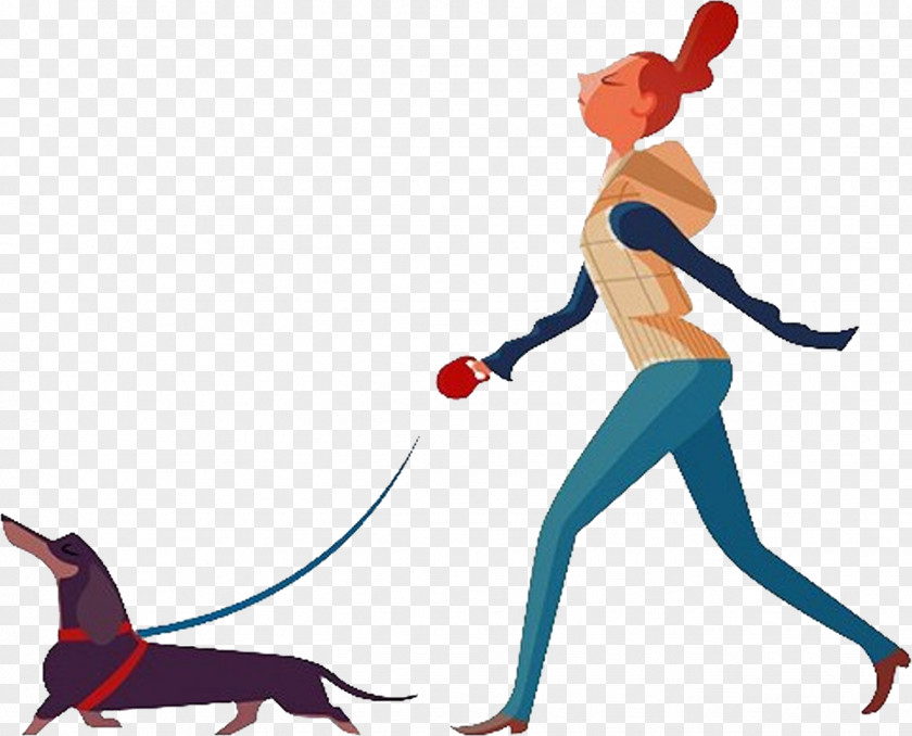 Walk The Dog Woman Walking PNG