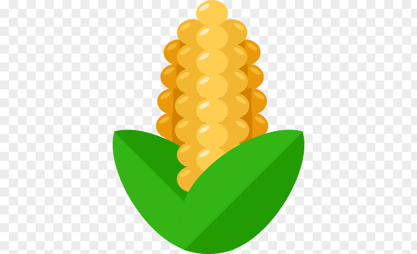 A Corn Organic Food Icon PNG