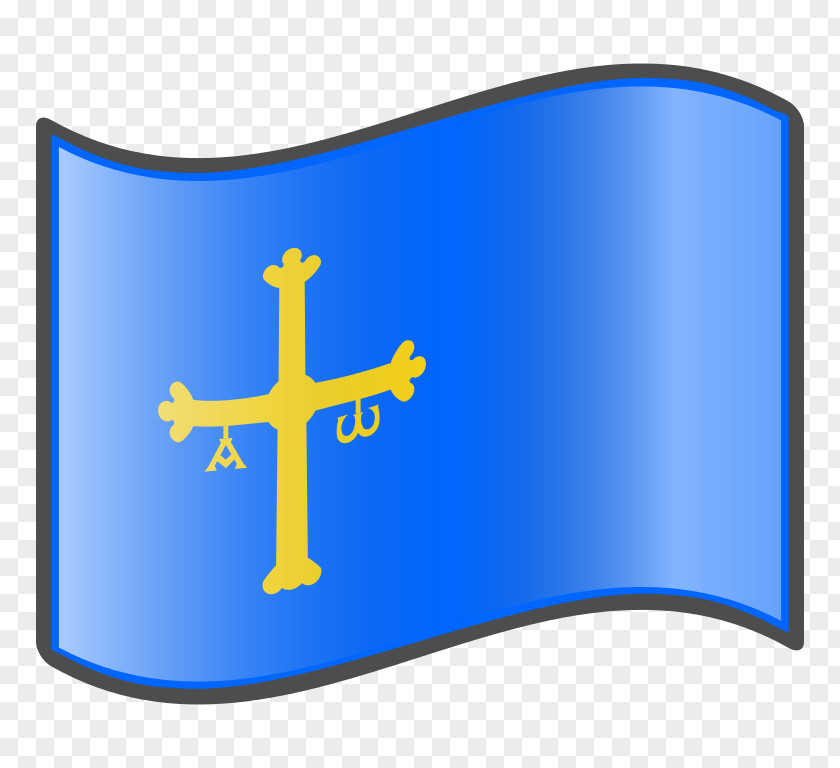 Asturian Wikipedia Kingdom Of Asturias Flag Sticker Victory Cross PNG