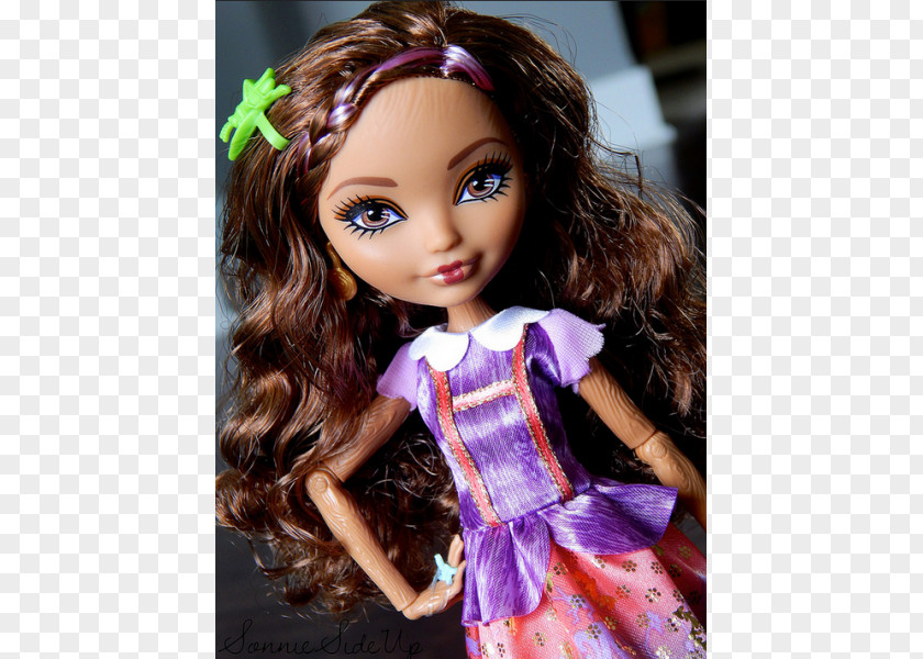 Barbie Doll Cedar Wood Ever After High PNG