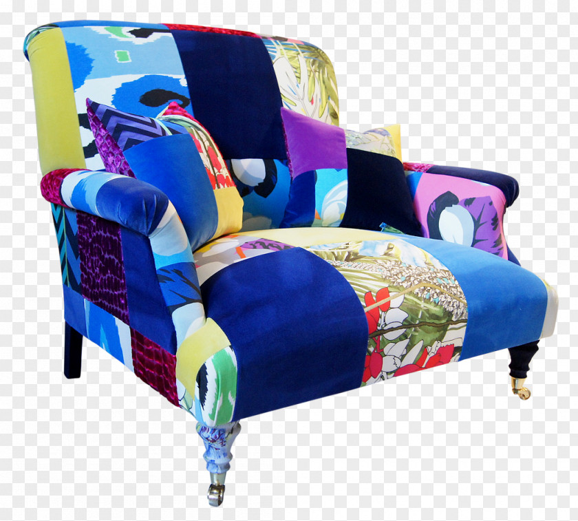 Dog Man Chair Patchwork Couch PNG