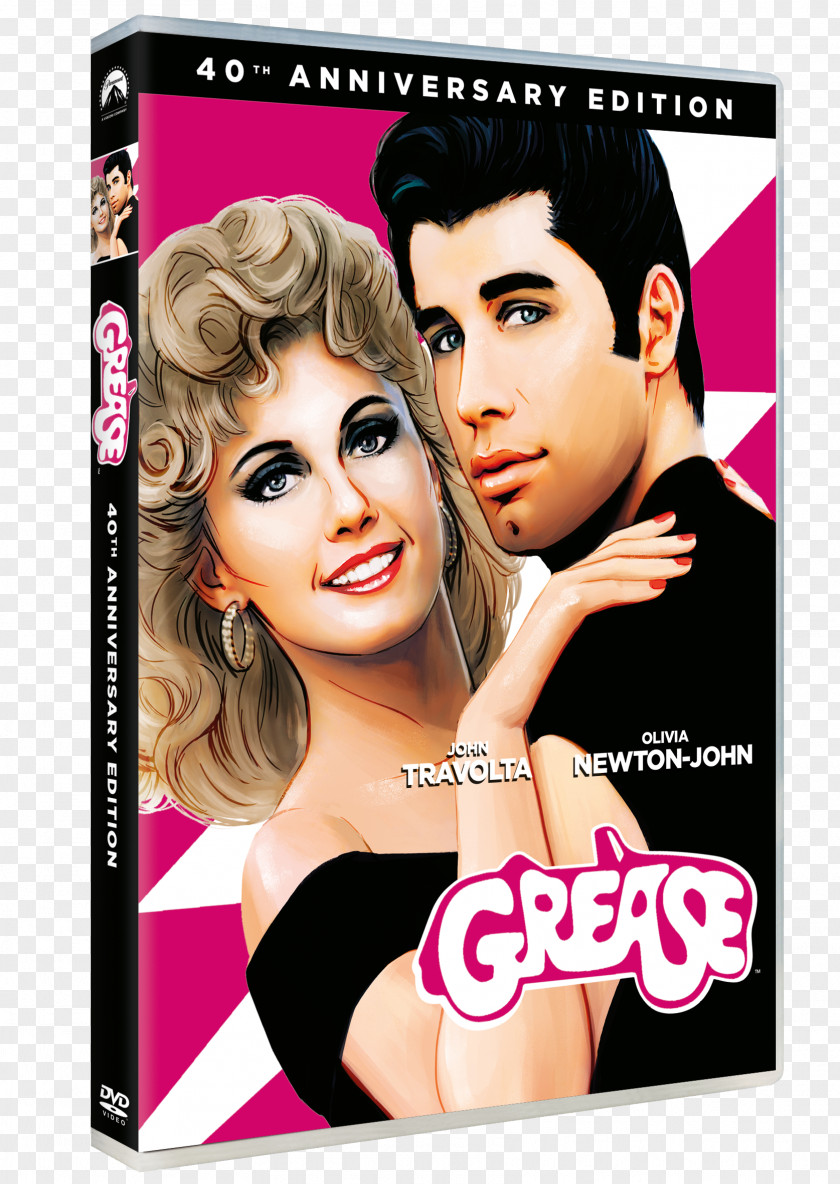 Dvd Olivia Newton-John Grease Blu-ray Disc Ultra HD John Travolta PNG