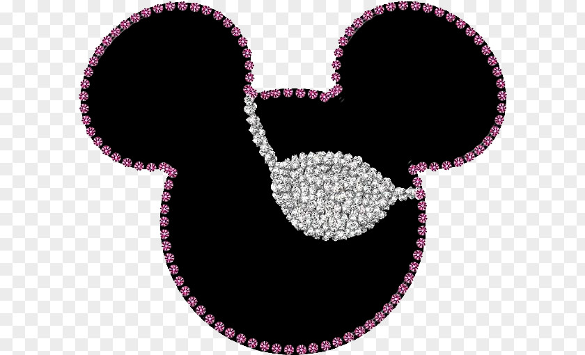 Mickey Mouse Minnie Label Drawing PNG
