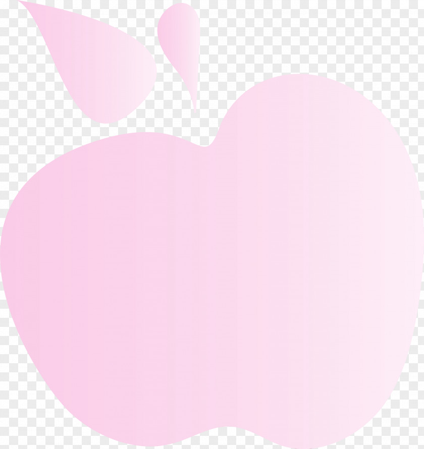 Pink M Font Computer Heart PNG