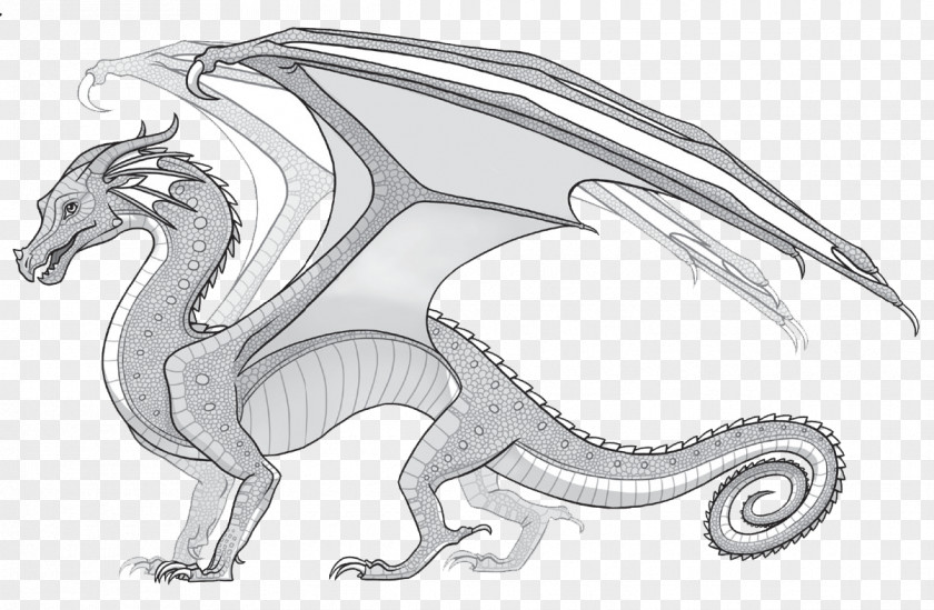 Wings Of Fire Coloring Book The Dragonet Prophecy PNG