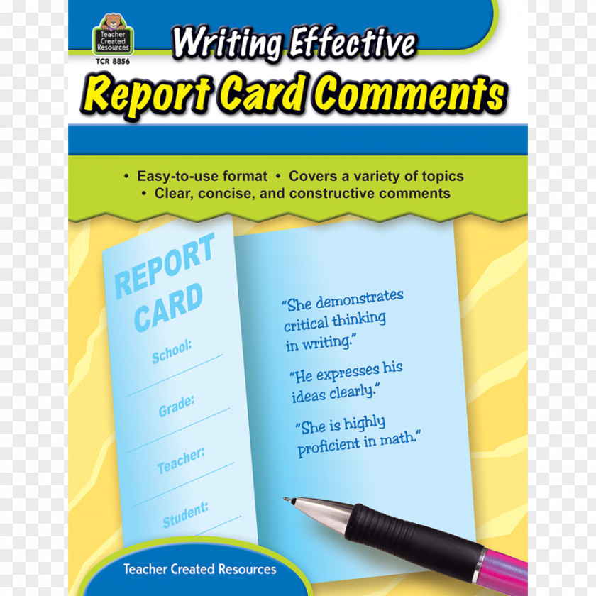 Year End Summary Decoration Writing Effective Report Card Comments Amazon.com Student PNG
