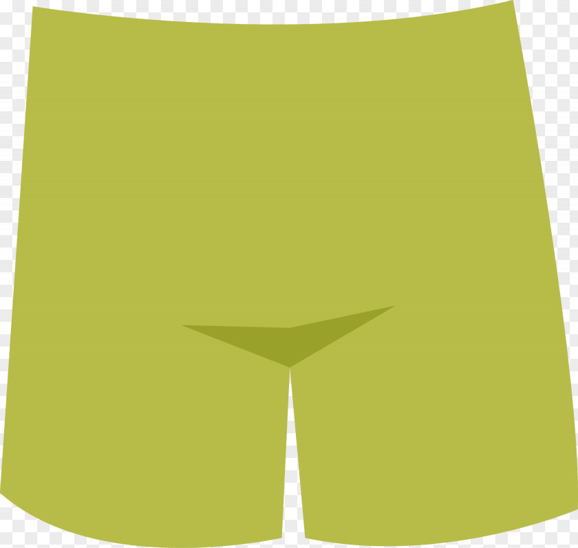 Line Green Underpants Angle PNG