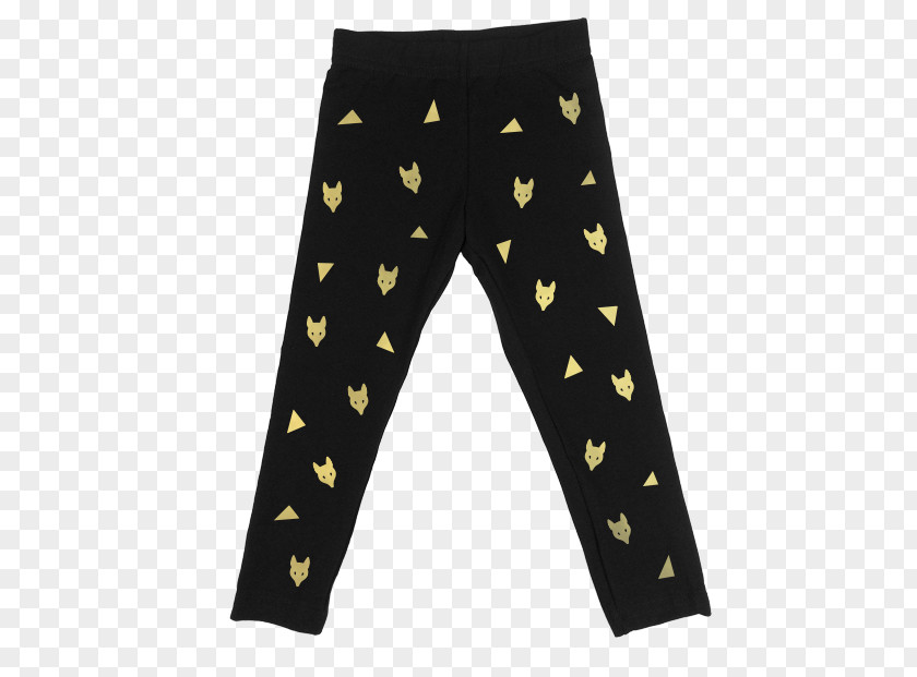 Gold Triangles Leggings PNG